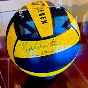 Maddie Musselman autographed water polo ball
